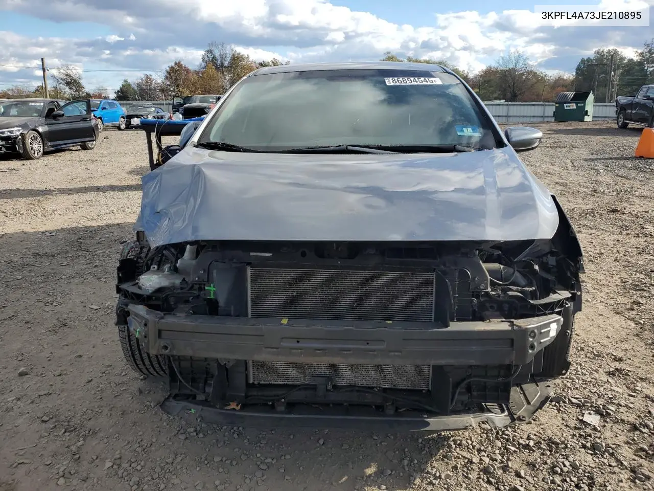 3KPFL4A73JE210895 2018 Kia Forte Lx