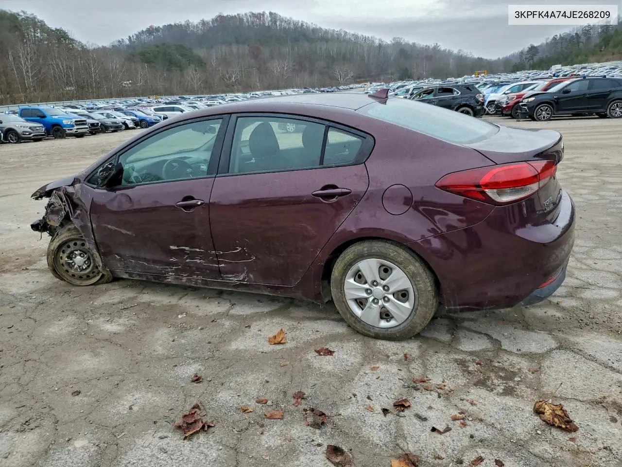 3KPFK4A74JE268209 2018 Kia Forte Lx