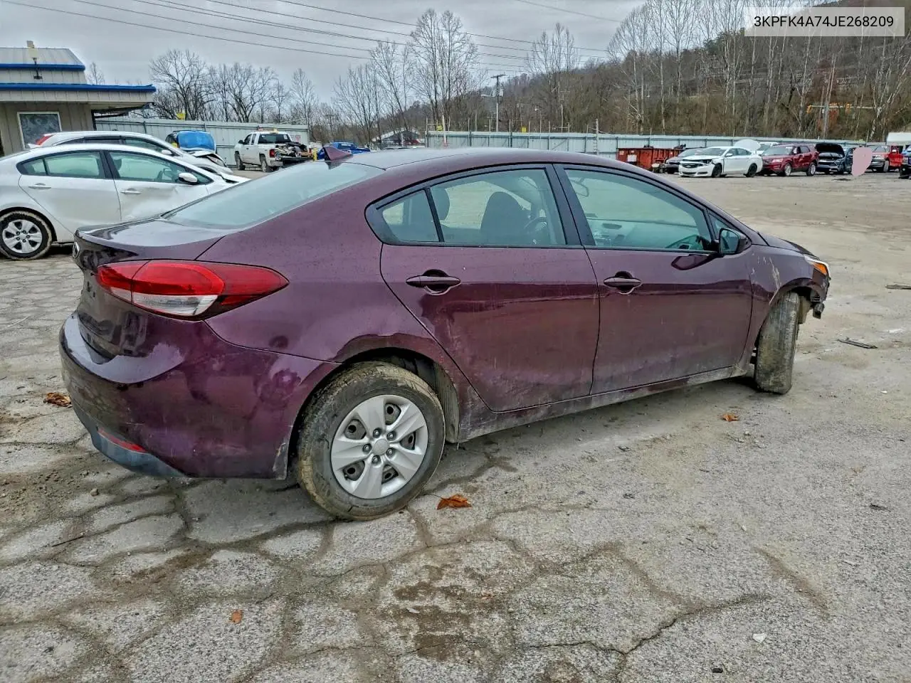 3KPFK4A74JE268209 2018 Kia Forte Lx