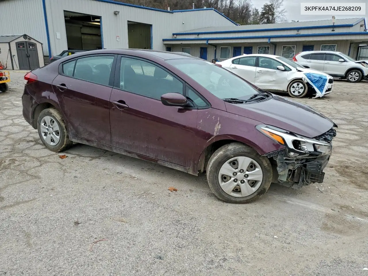3KPFK4A74JE268209 2018 Kia Forte Lx