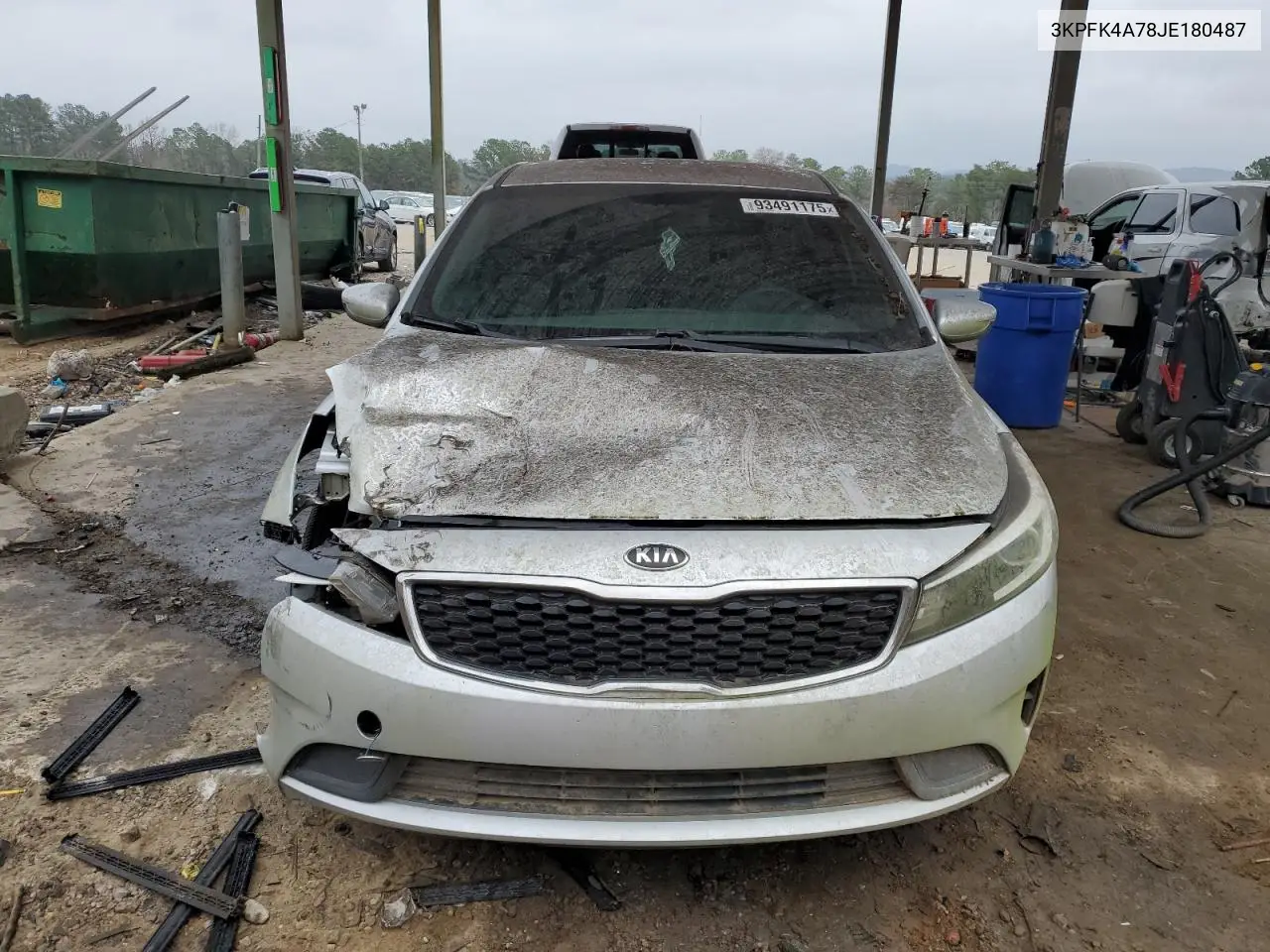 3KPFK4A78JE180487 2018 Kia Forte Lx