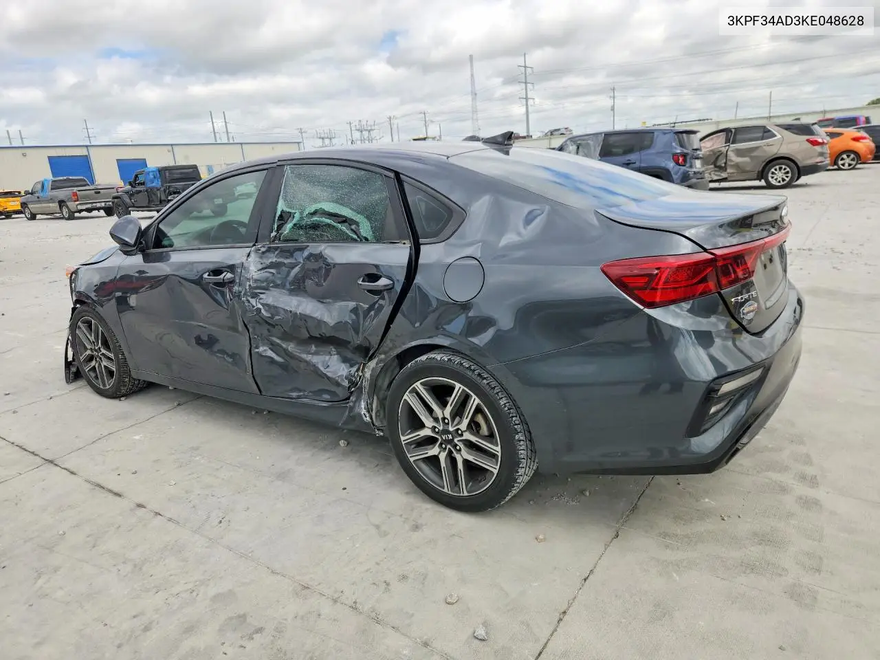 2019 Kia Forte S VIN: 3KPF34AD3KE048628 Lot: 56814996