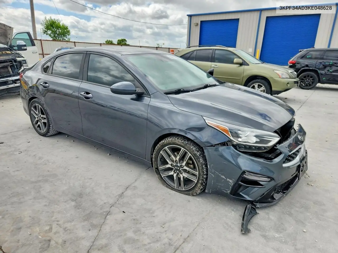 2019 Kia Forte S VIN: 3KPF34AD3KE048628 Lot: 56814996