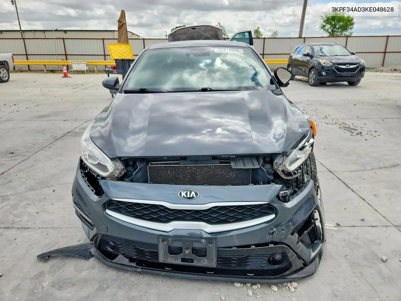 2019 Kia Forte S VIN: 3KPF34AD3KE048628 Lot: 56814996