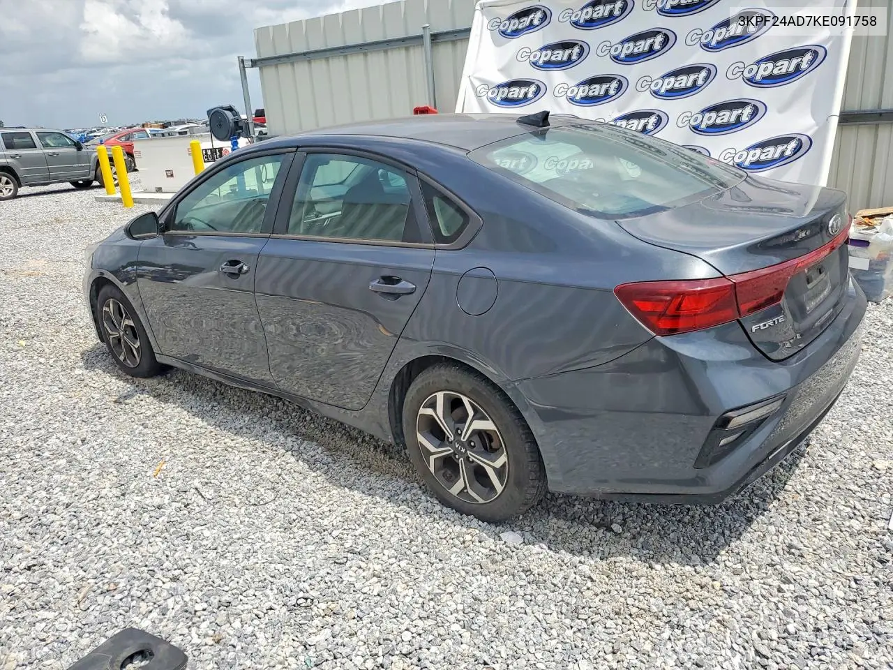 2019 Kia Forte Lxs VIN: 3KPF24AD7KE091758 Lot: 57646716