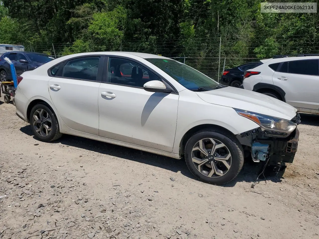 2019 Kia Forte Lxs VIN: 3KPF24AD0KE062134 Lot: 57726456