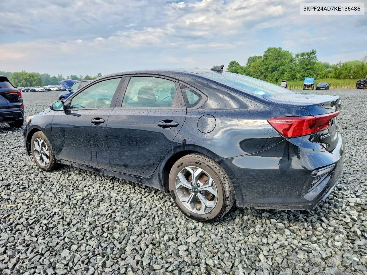 2019 Kia Forte Lxs VIN: 3KPF24AD7KE136486 Lot: 60470236