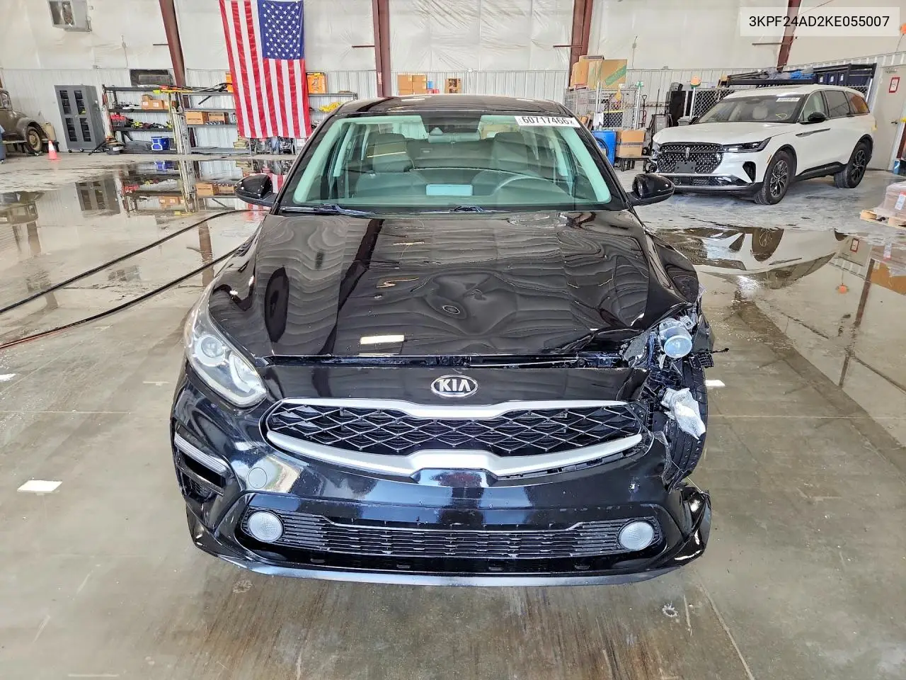 2019 Kia Forte Lxs VIN: 3KPF24AD2KE055007 Lot: 60717466