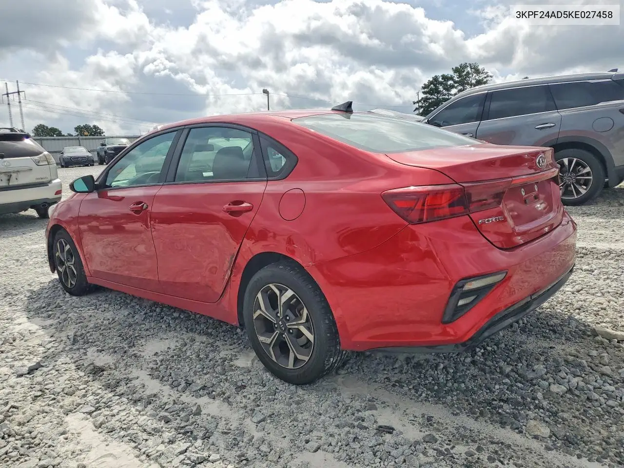 2019 Kia Forte Lxs VIN: 3KPF24AD5KE027458 Lot: 60816816