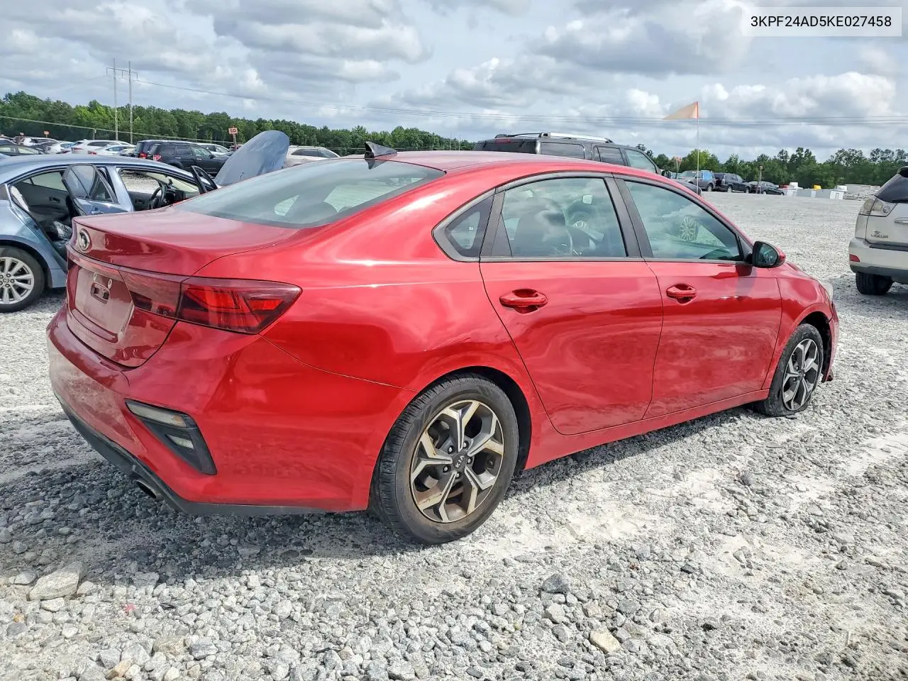2019 Kia Forte Lxs VIN: 3KPF24AD5KE027458 Lot: 60816816