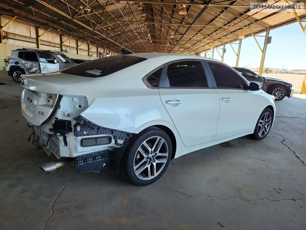 2019 Kia Forte Ex VIN: 3KPF54AD5KE056675 Lot: 60972266