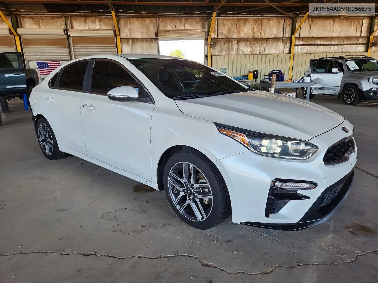 2019 Kia Forte Ex VIN: 3KPF54AD5KE056675 Lot: 60972266