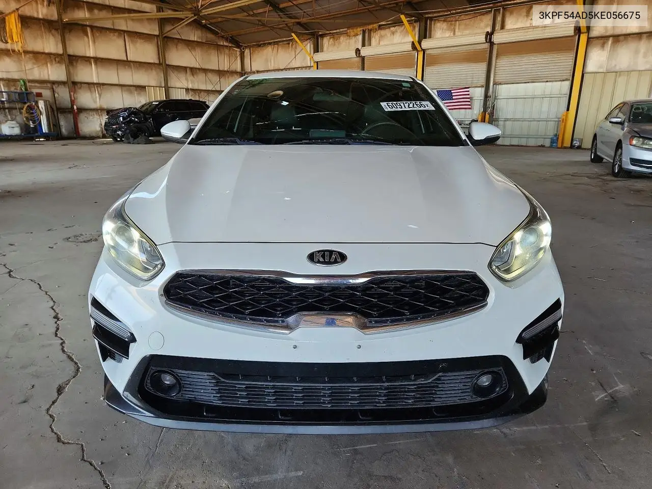 2019 Kia Forte Ex VIN: 3KPF54AD5KE056675 Lot: 60972266