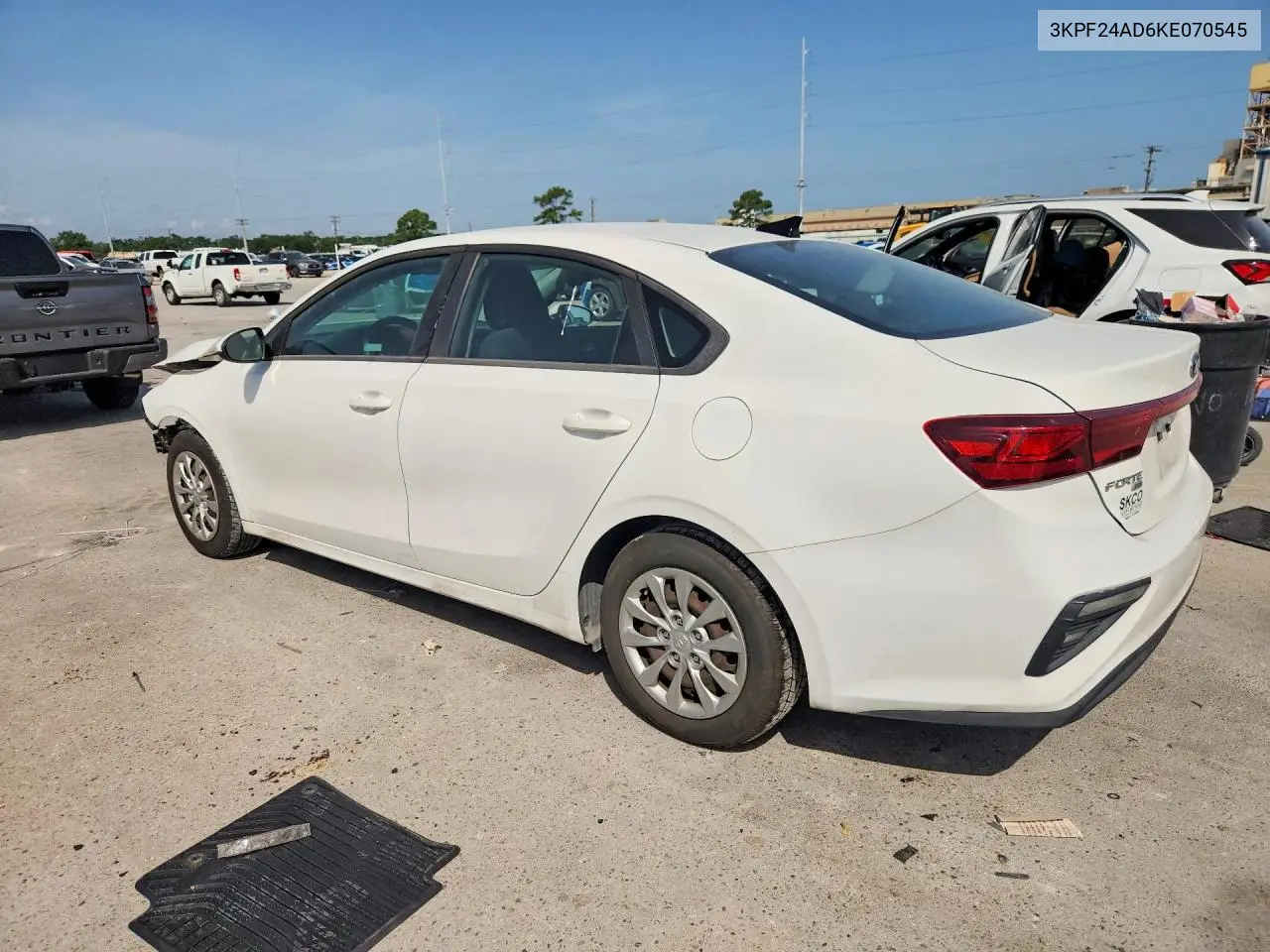 2019 Kia Forte Fe VIN: 3KPF24AD6KE070545 Lot: 61291616