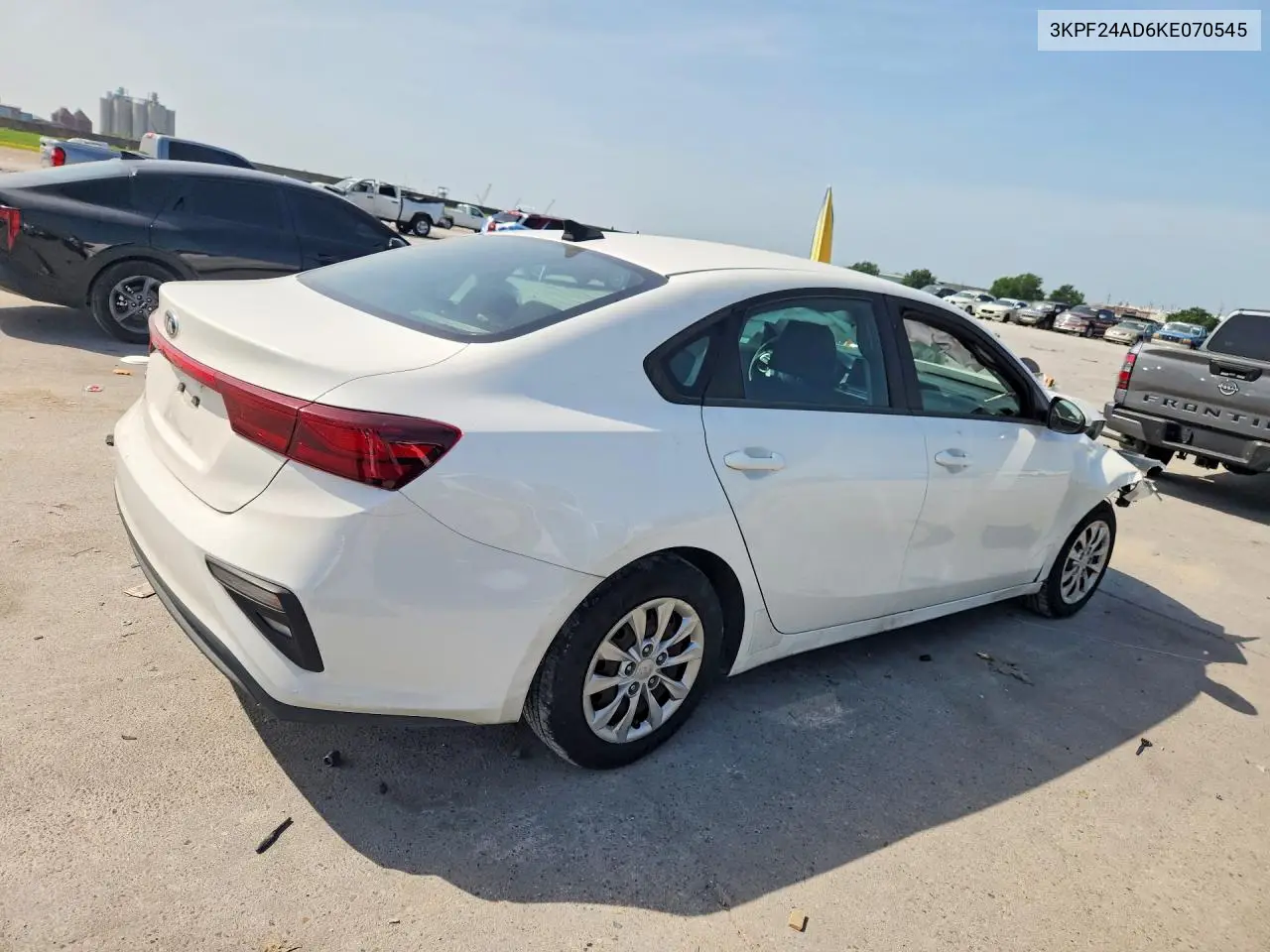 2019 Kia Forte Fe VIN: 3KPF24AD6KE070545 Lot: 61291616