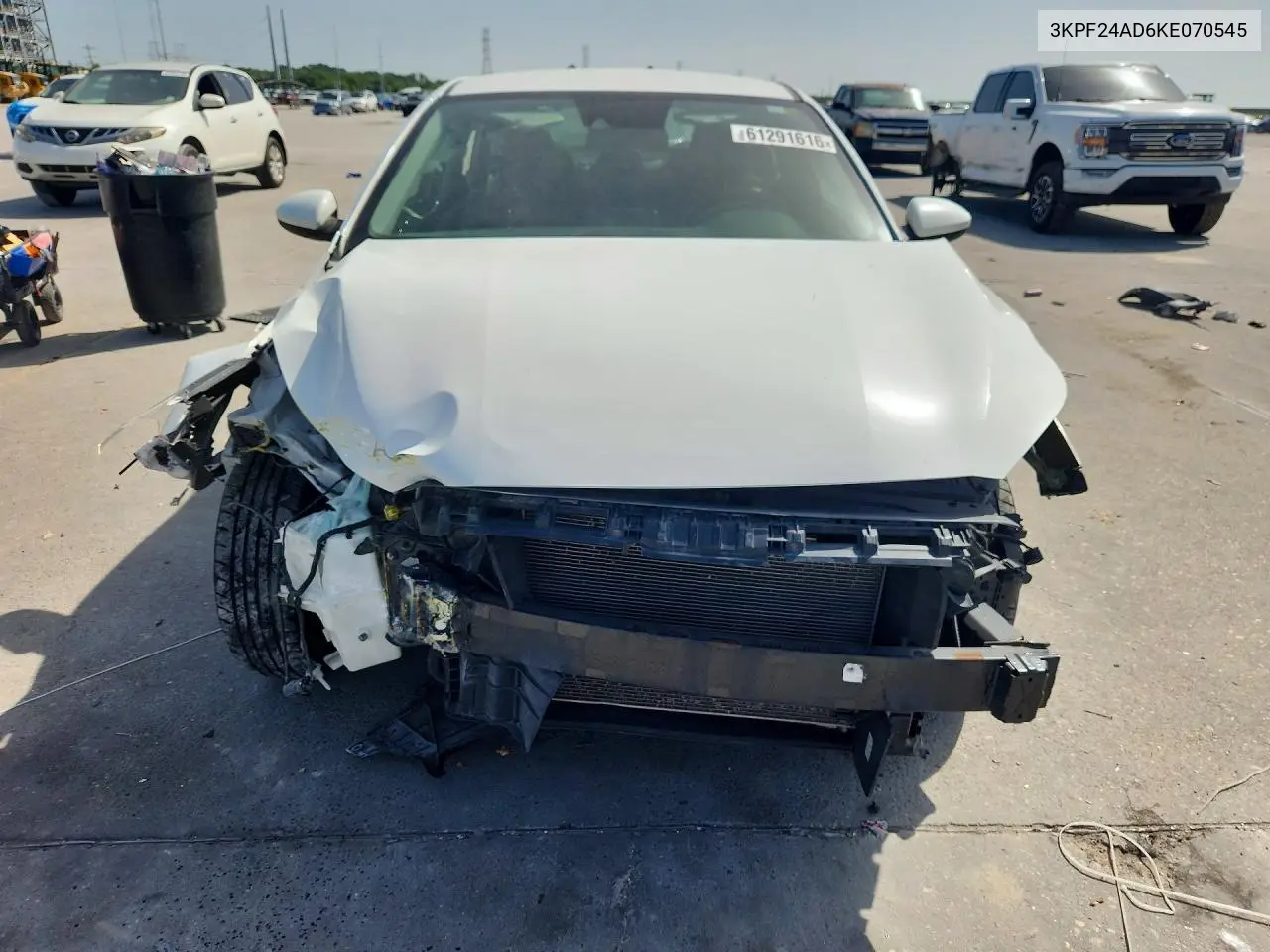 2019 Kia Forte Fe VIN: 3KPF24AD6KE070545 Lot: 61291616