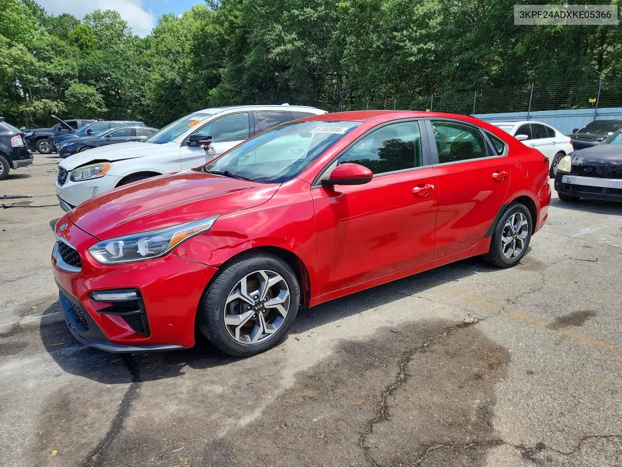 2019 Kia Forte Fe VIN: 3KPF24ADXKE05366 Lot: 61568906