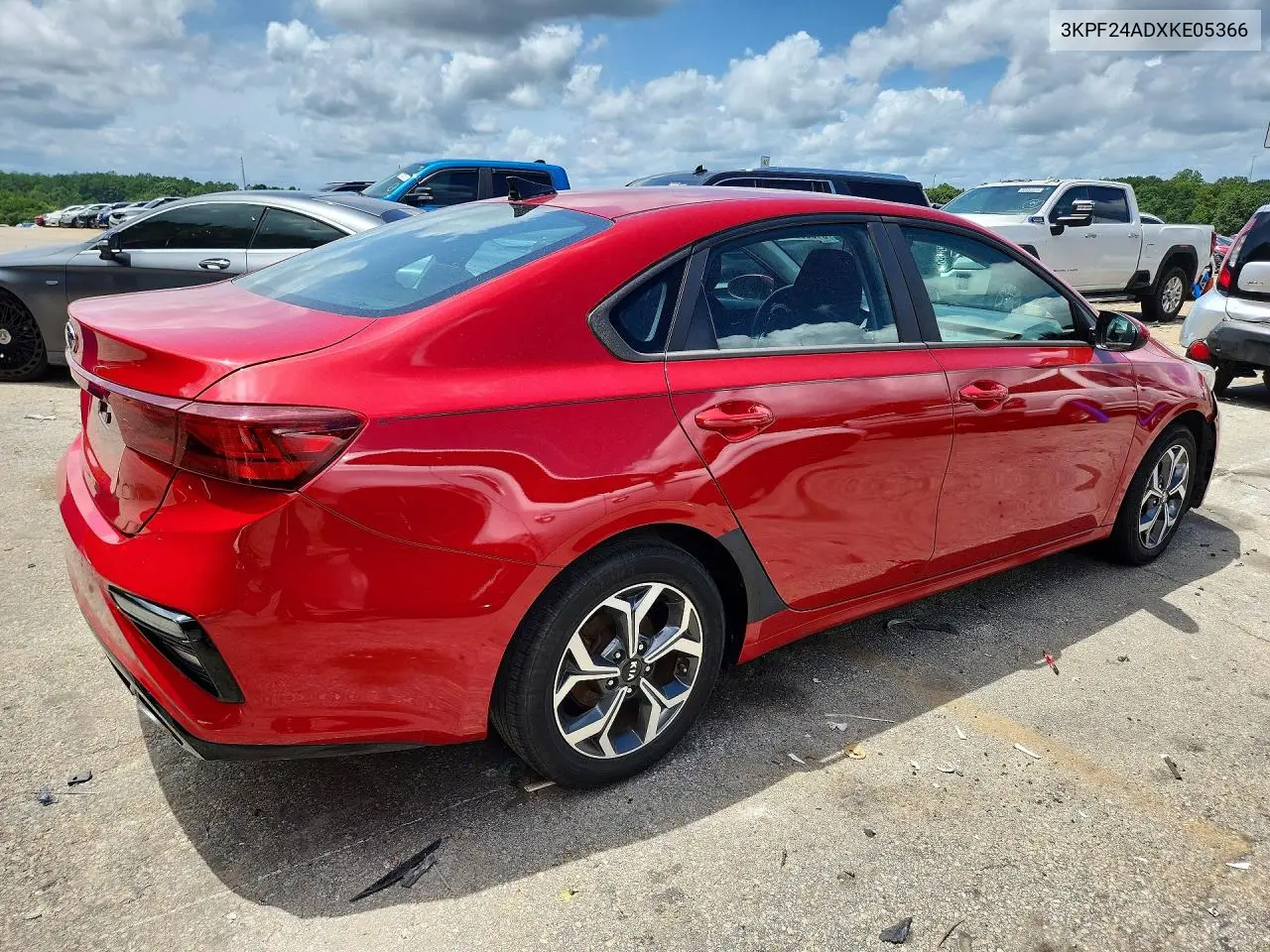 2019 Kia Forte Fe VIN: 3KPF24ADXKE05366 Lot: 61568906