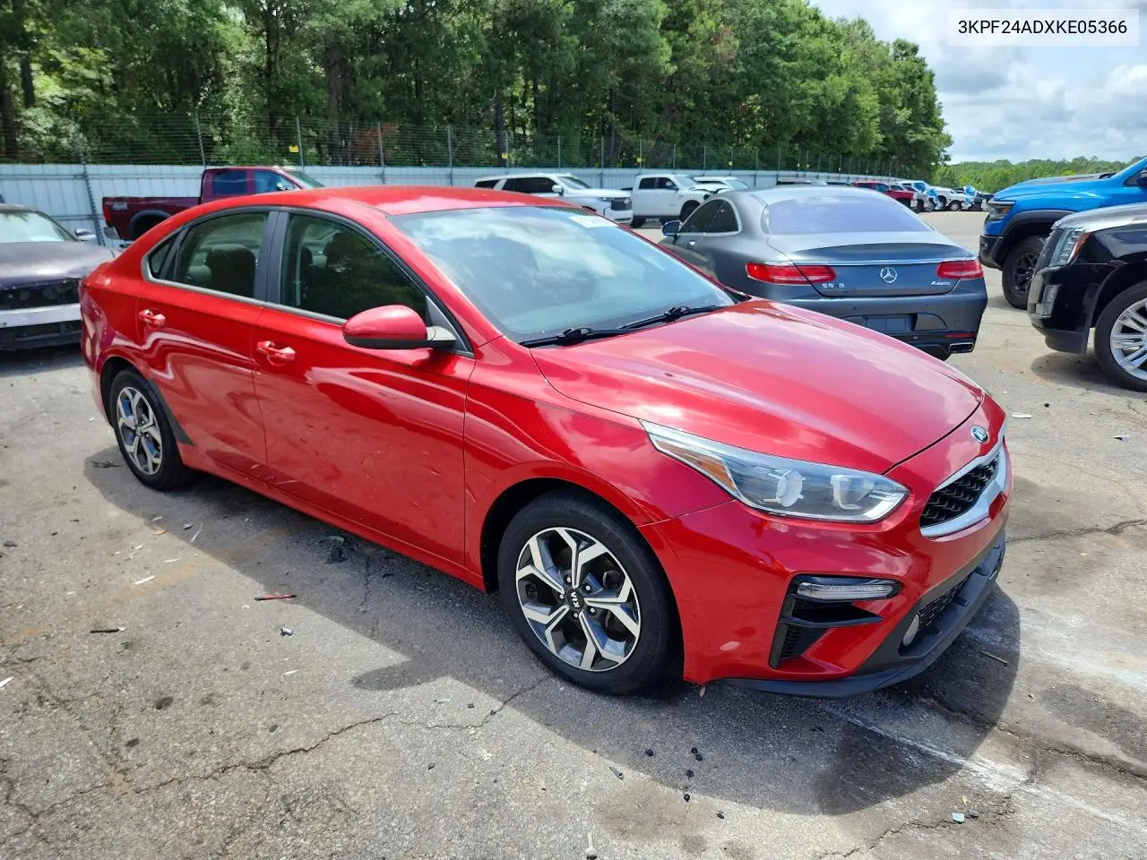 2019 Kia Forte Fe VIN: 3KPF24ADXKE05366 Lot: 61568906