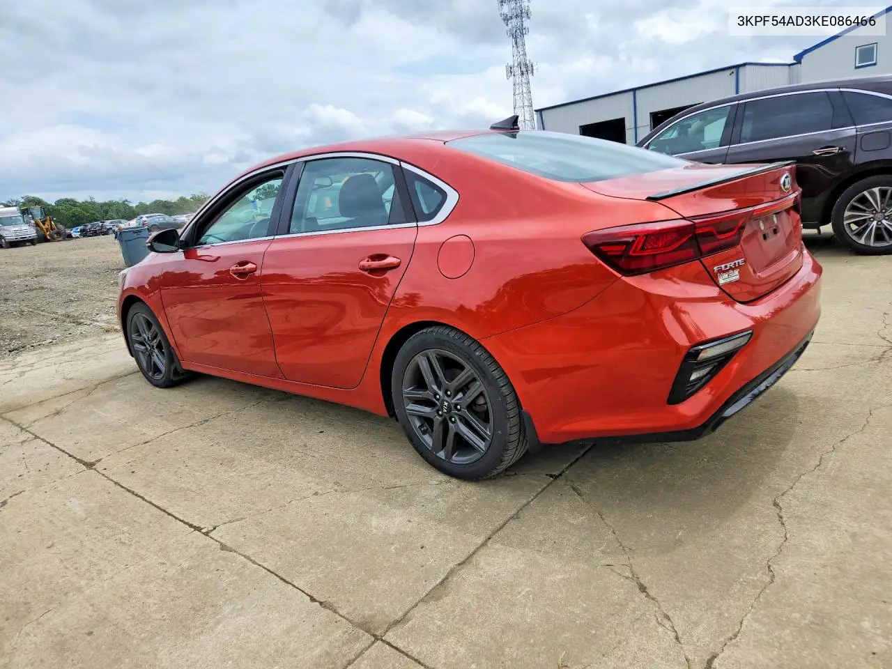 2019 Kia Forte Ex VIN: 3KPF54AD3KE086466 Lot: 61630606