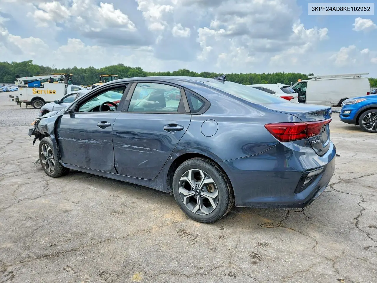 2019 Kia Forte Lxs VIN: 3KPF24AD8KE102962 Lot: 61720526