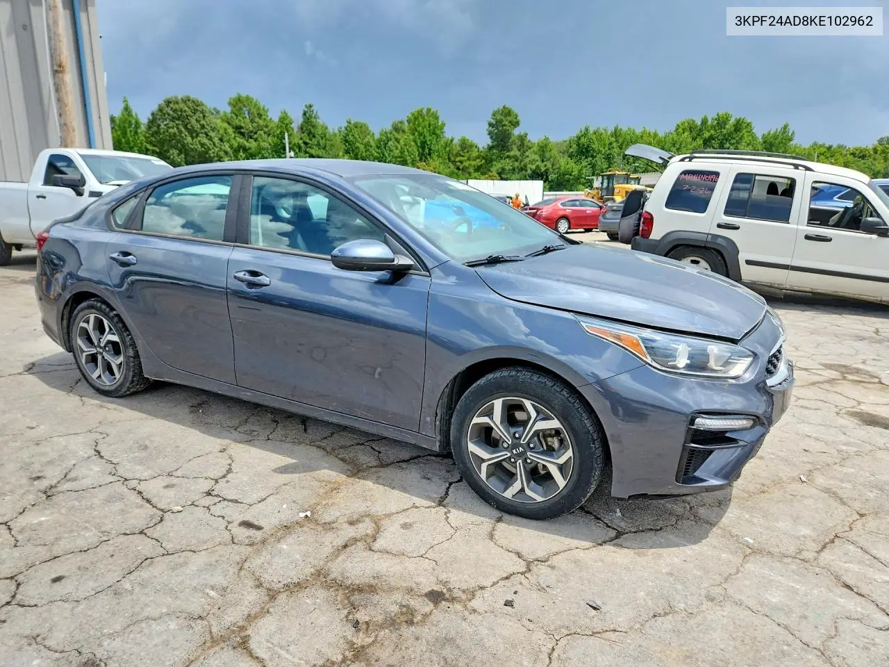 2019 Kia Forte Lxs VIN: 3KPF24AD8KE102962 Lot: 61720526