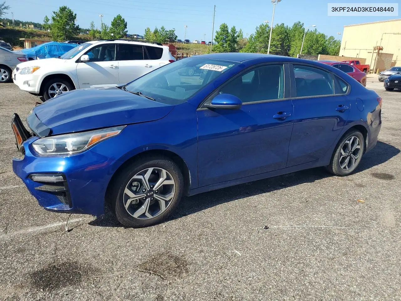 2019 Kia Forte Lxs VIN: 3KPF24AD3KE048440 Lot: 61728726
