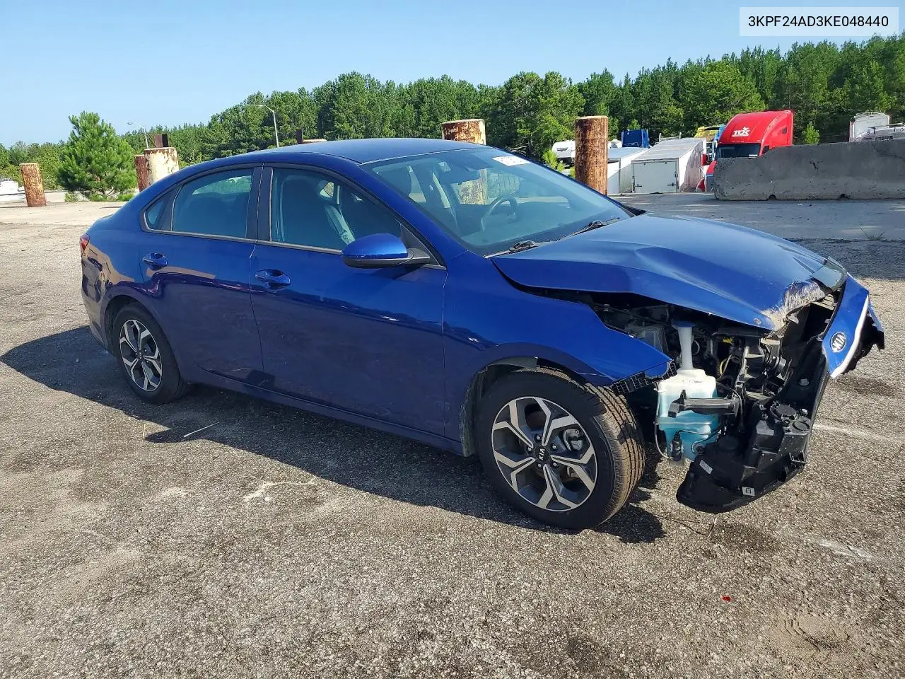 2019 Kia Forte Lxs VIN: 3KPF24AD3KE048440 Lot: 61728726
