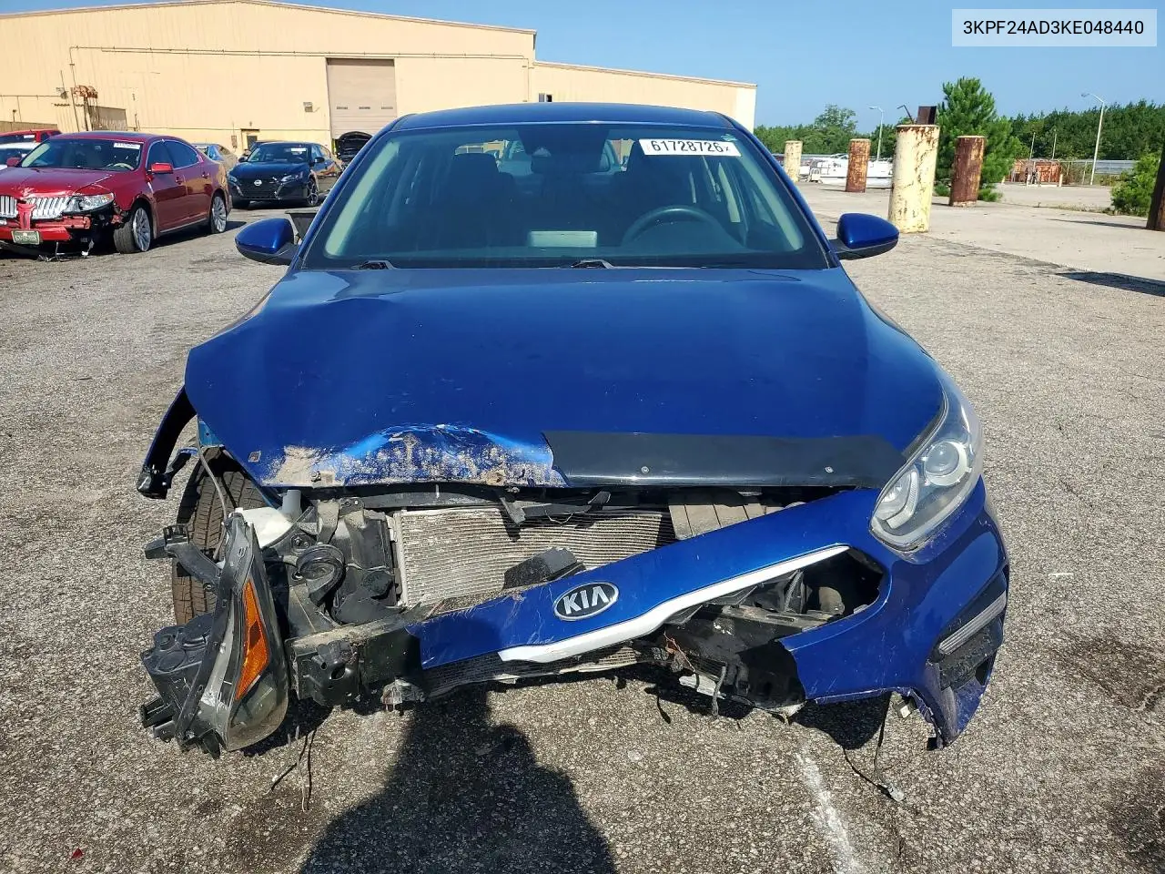2019 Kia Forte Lxs VIN: 3KPF24AD3KE048440 Lot: 61728726