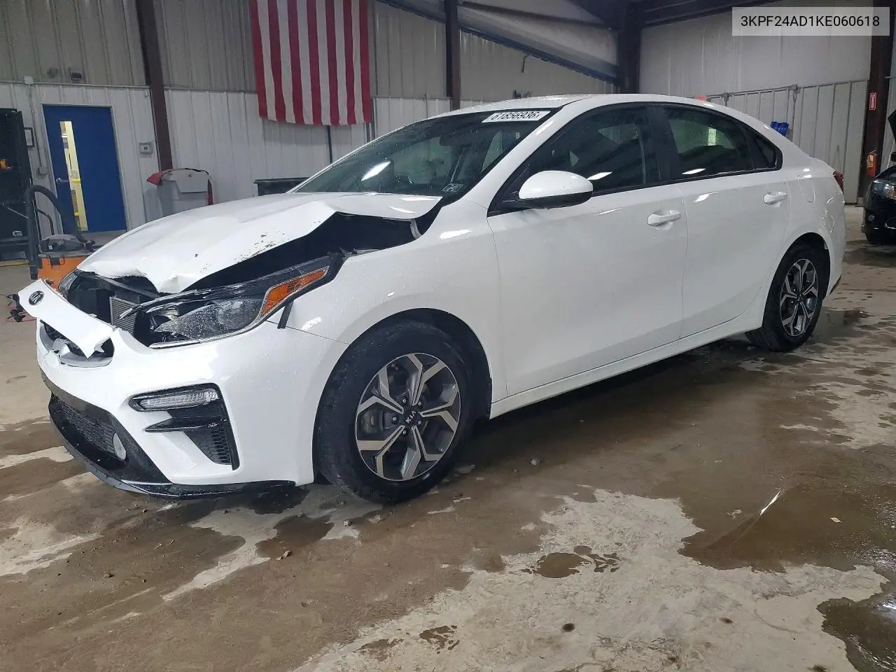 2019 Kia Forte Lxs VIN: 3KPF24AD1KE060618 Lot: 61856936