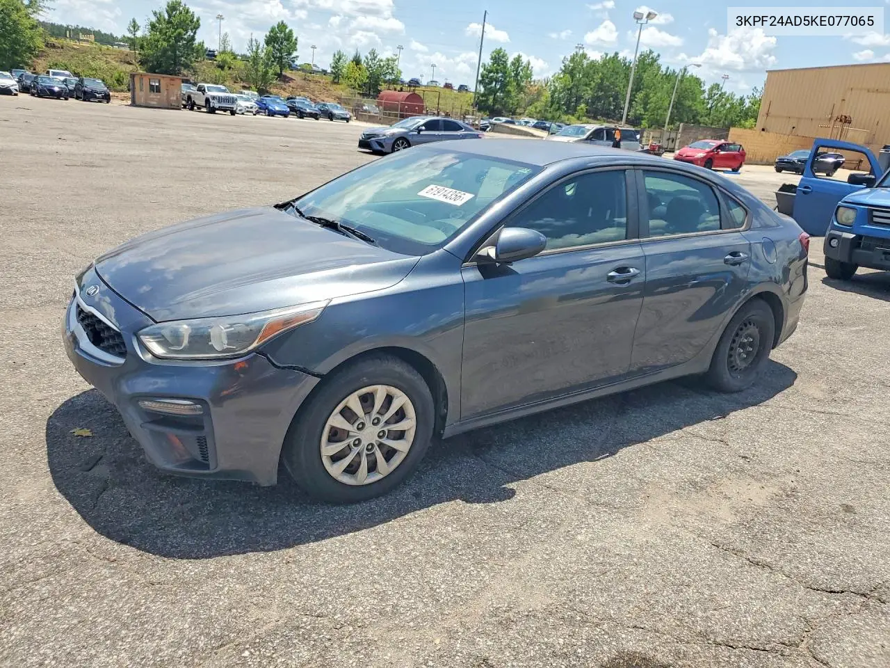 2019 Kia Forte Fe VIN: 3KPF24AD5KE077065 Lot: 61914356