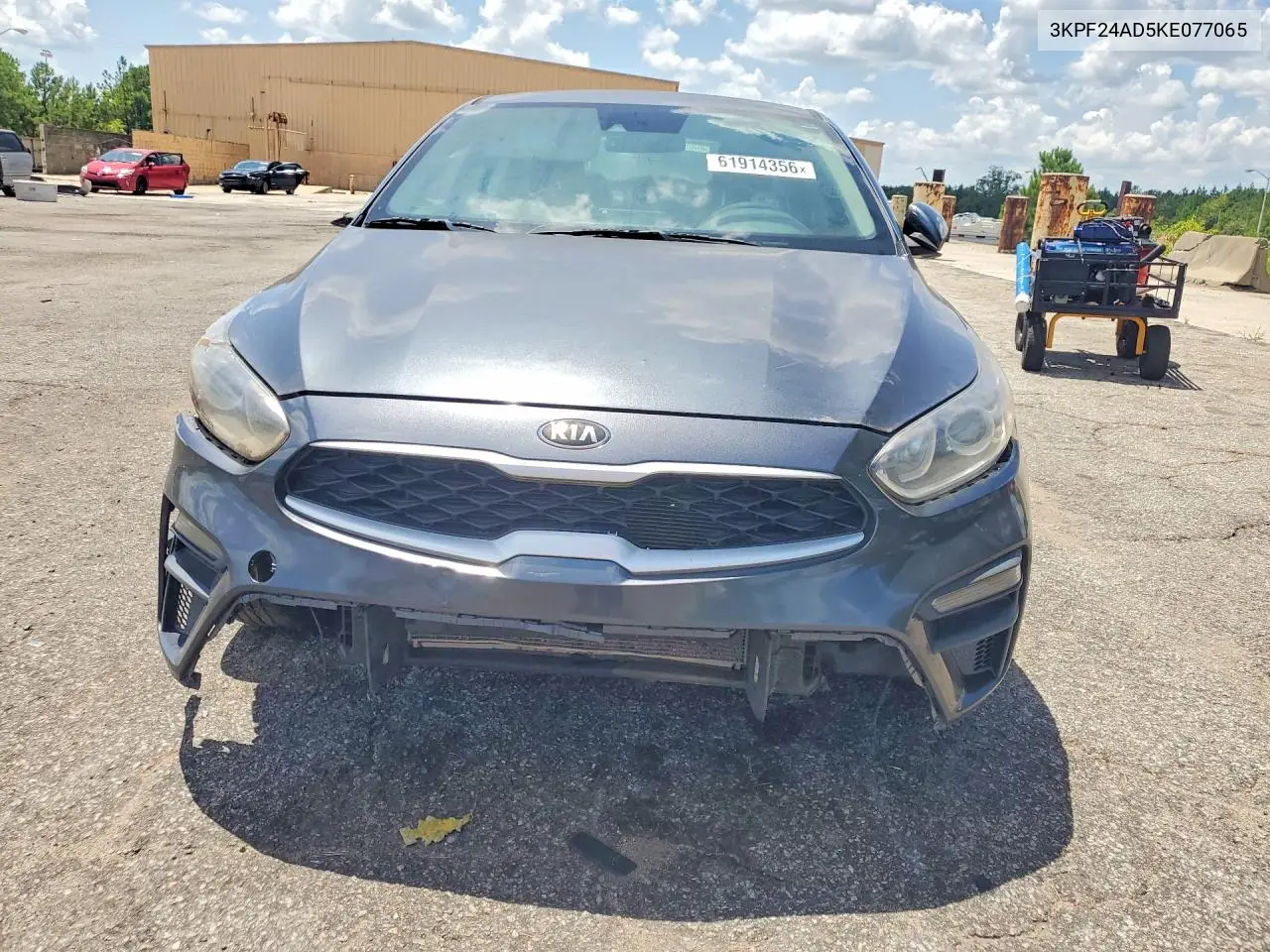 2019 Kia Forte Fe VIN: 3KPF24AD5KE077065 Lot: 61914356