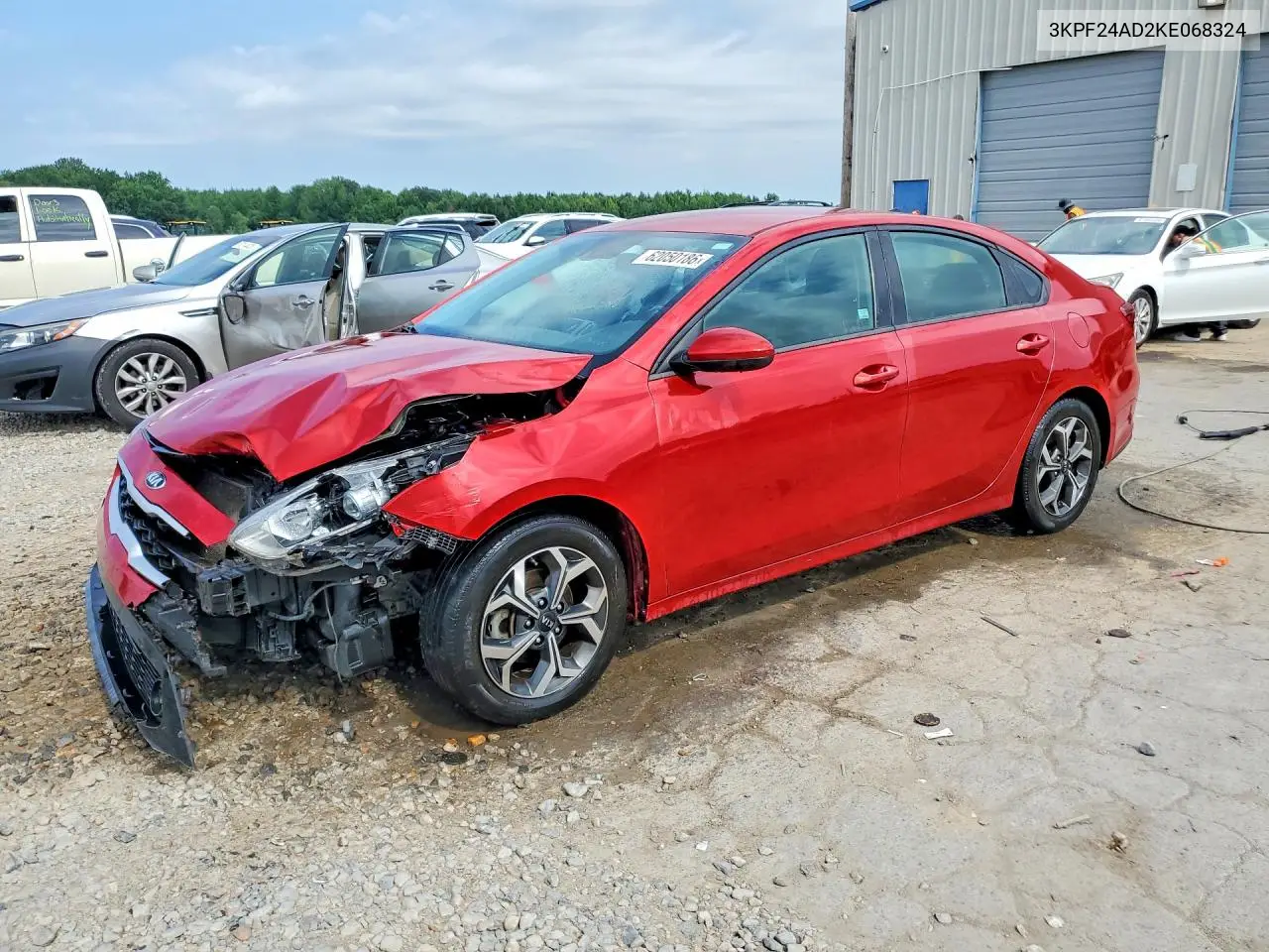 2019 Kia Forte Lxs VIN: 3KPF24AD2KE068324 Lot: 62050186