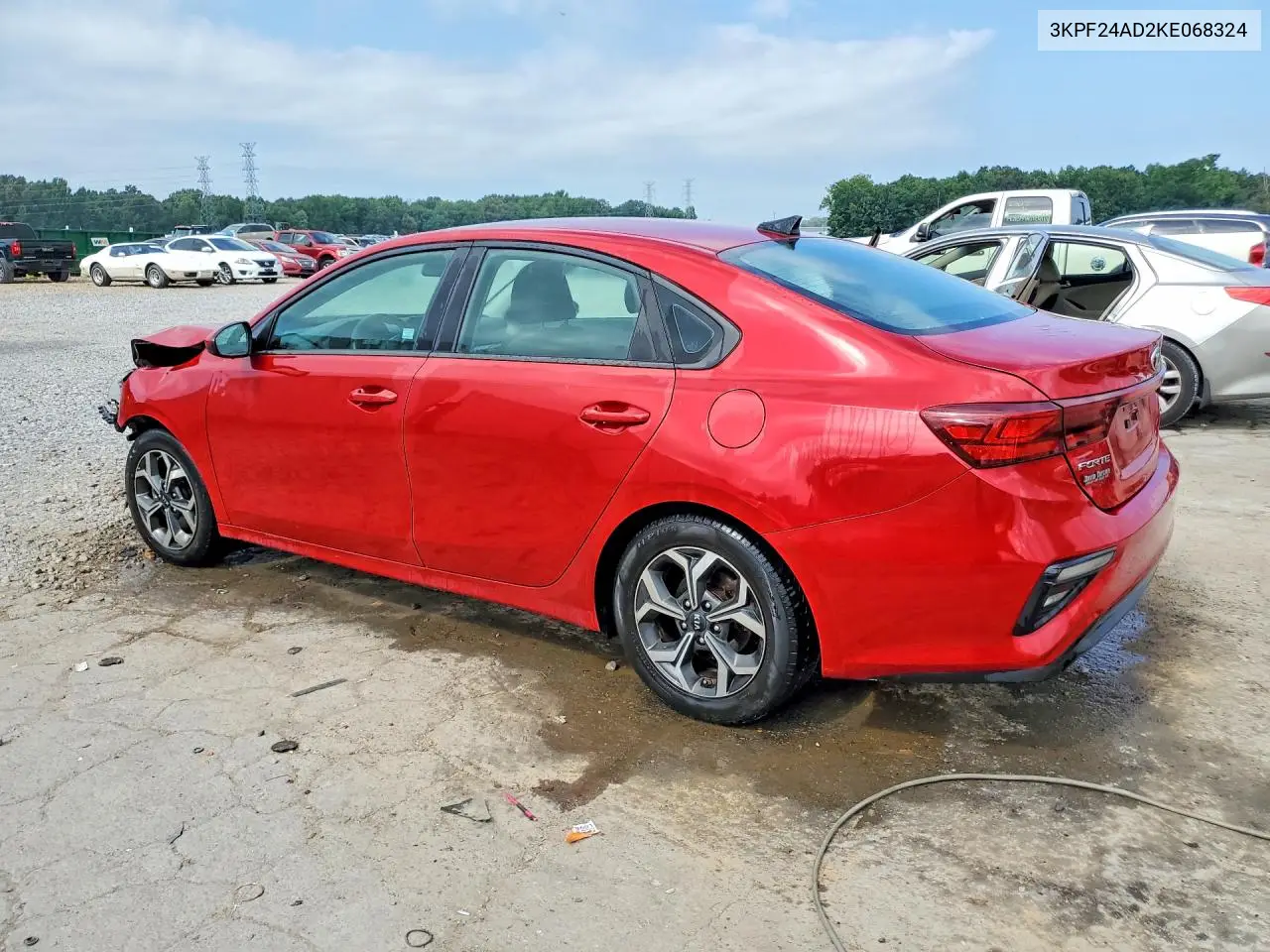 2019 Kia Forte Lxs VIN: 3KPF24AD2KE068324 Lot: 62050186