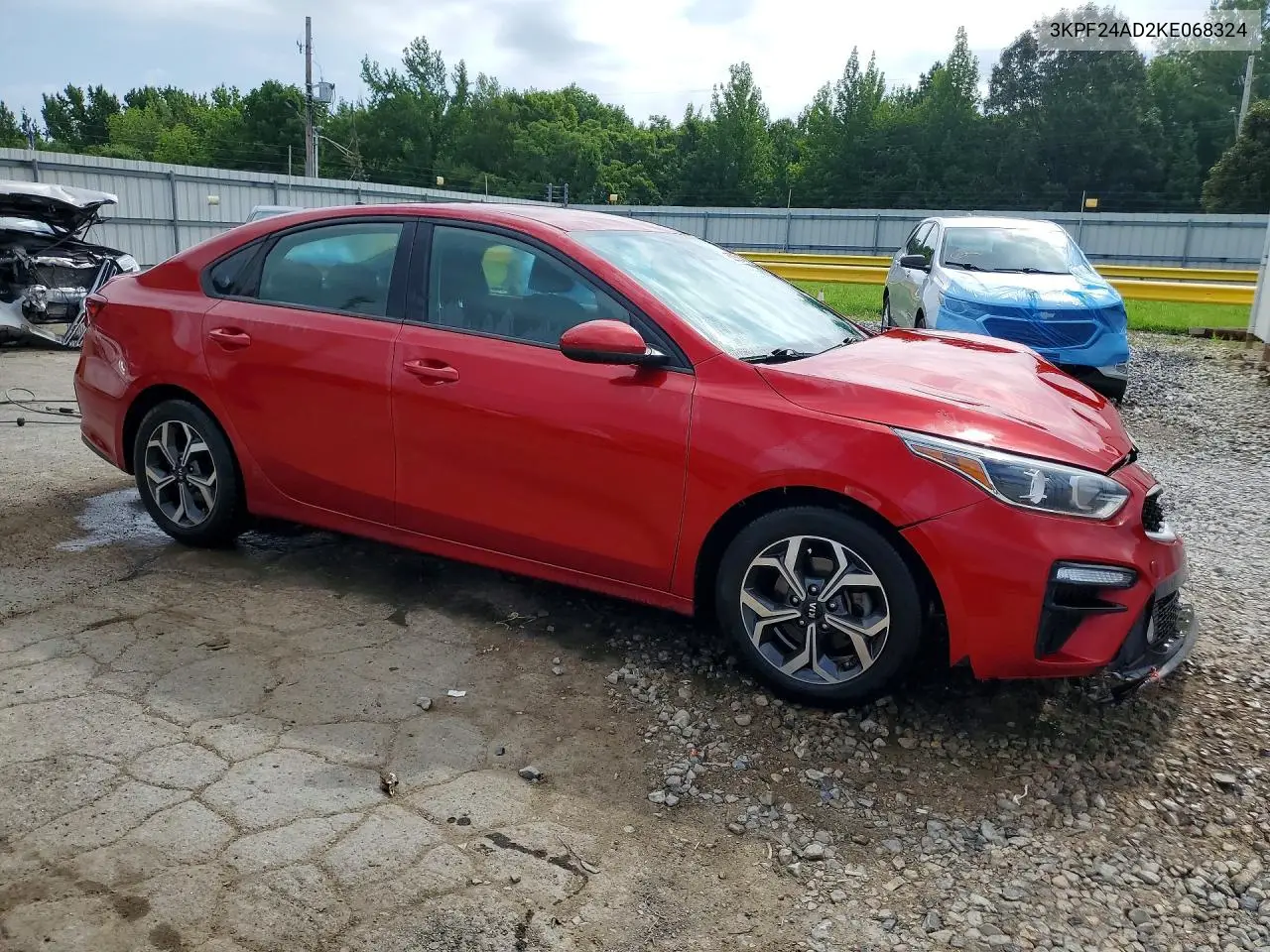 2019 Kia Forte Lxs VIN: 3KPF24AD2KE068324 Lot: 62050186