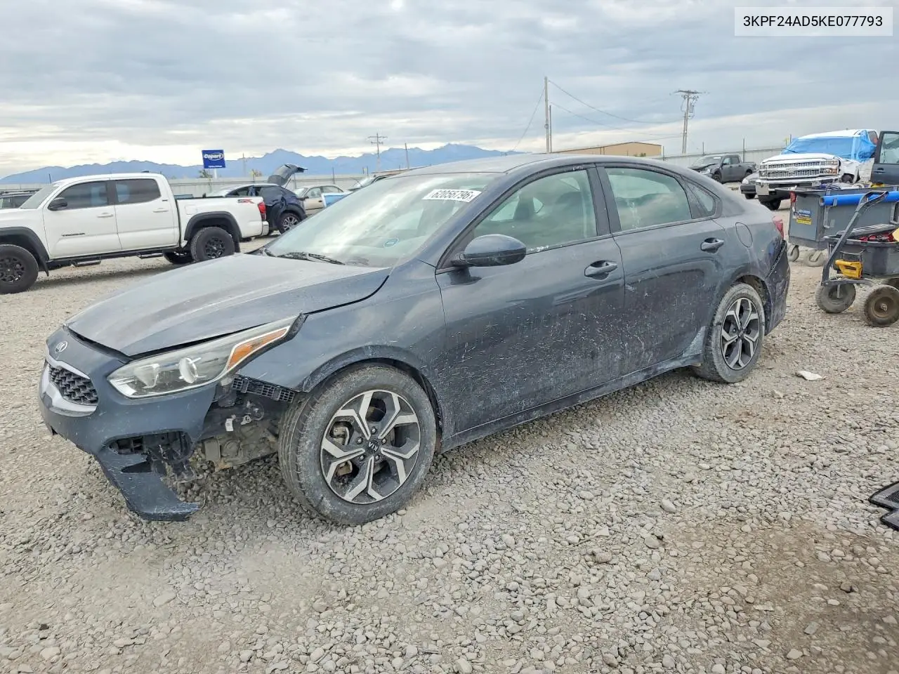2019 Kia Forte Lxs VIN: 3KPF24AD5KE077793 Lot: 62056796