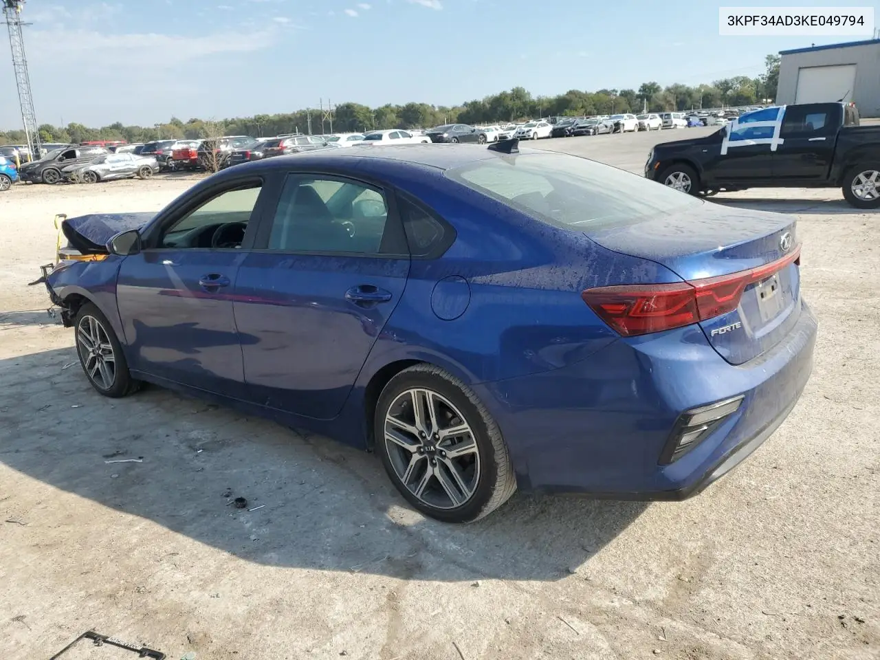 3KPF34AD3KE049794 2019 Kia Forte Gt Line