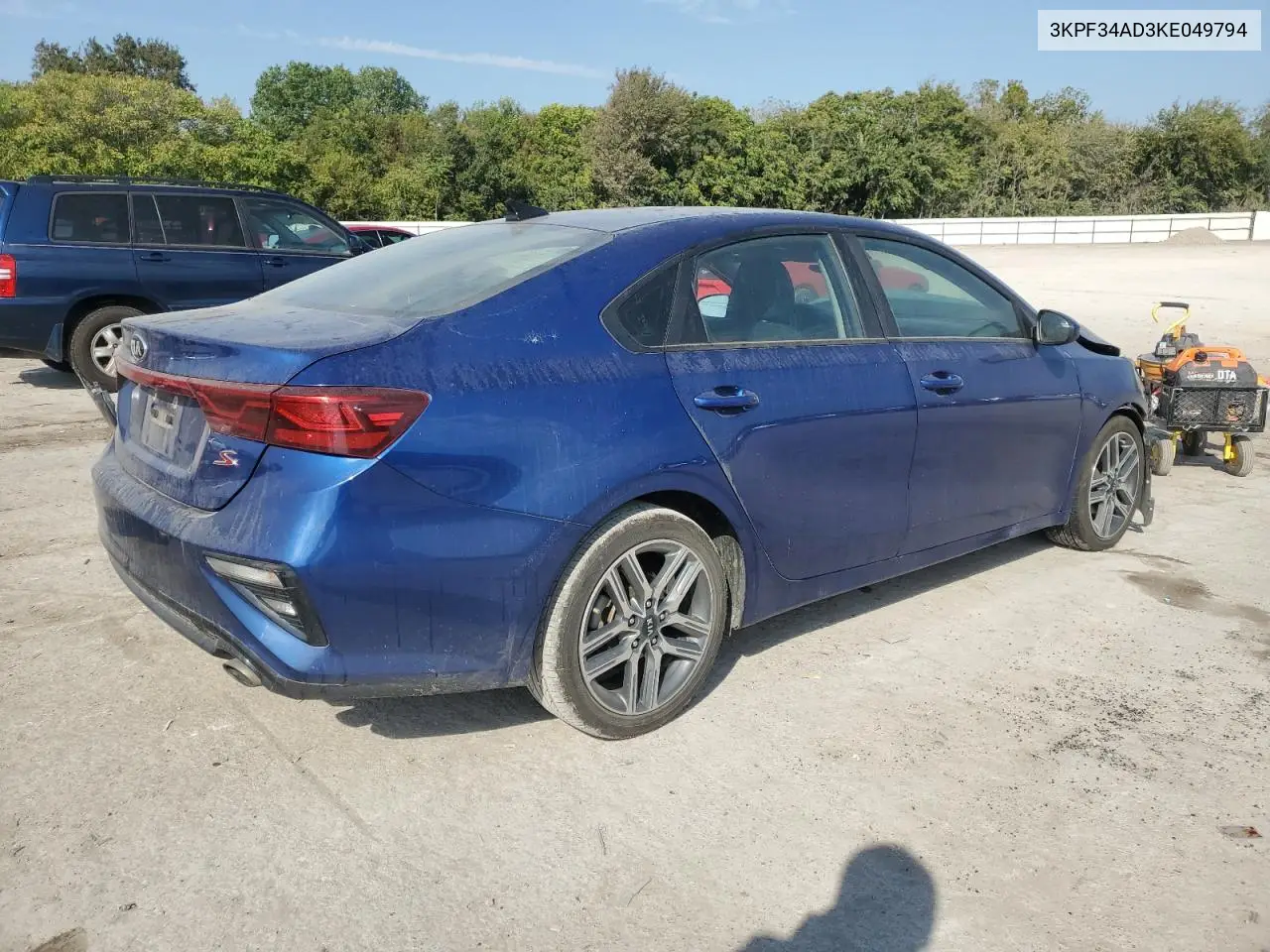 3KPF34AD3KE049794 2019 Kia Forte Gt Line