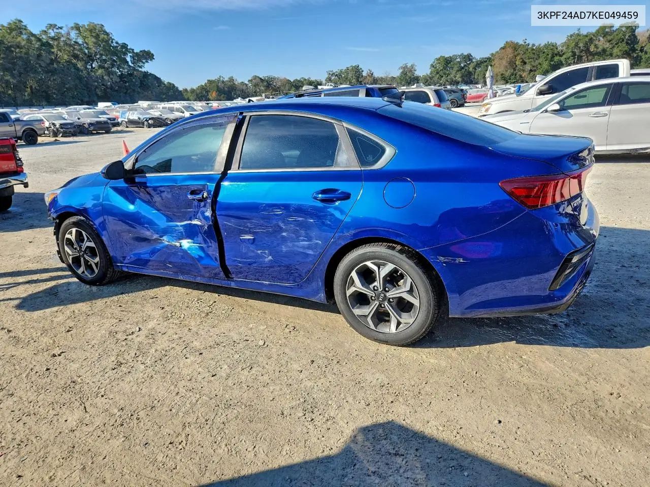 3KPF24AD7KE049459 2019 Kia Forte Lxs