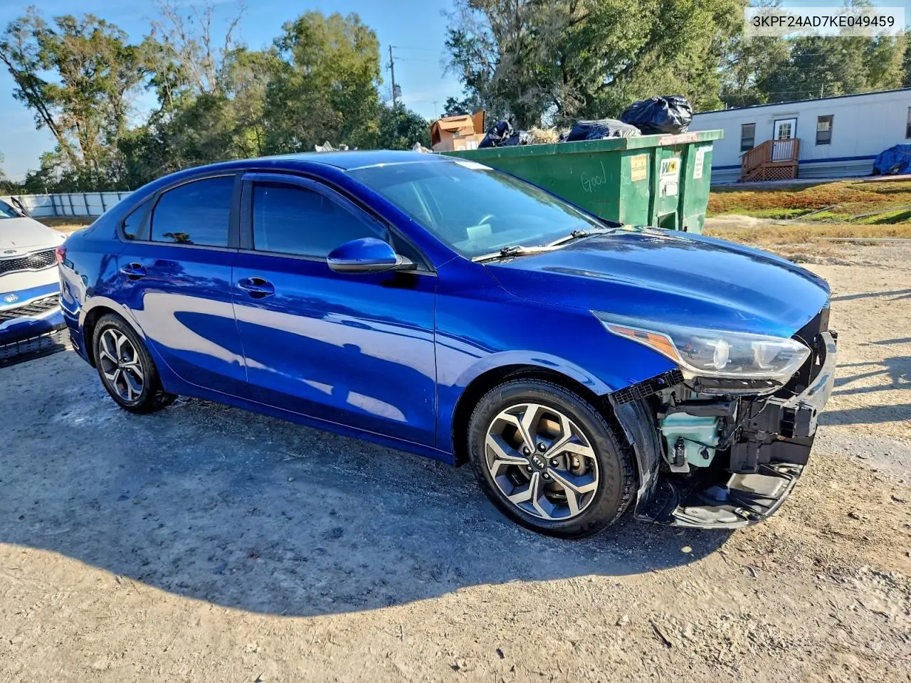 3KPF24AD7KE049459 2019 Kia Forte Lxs