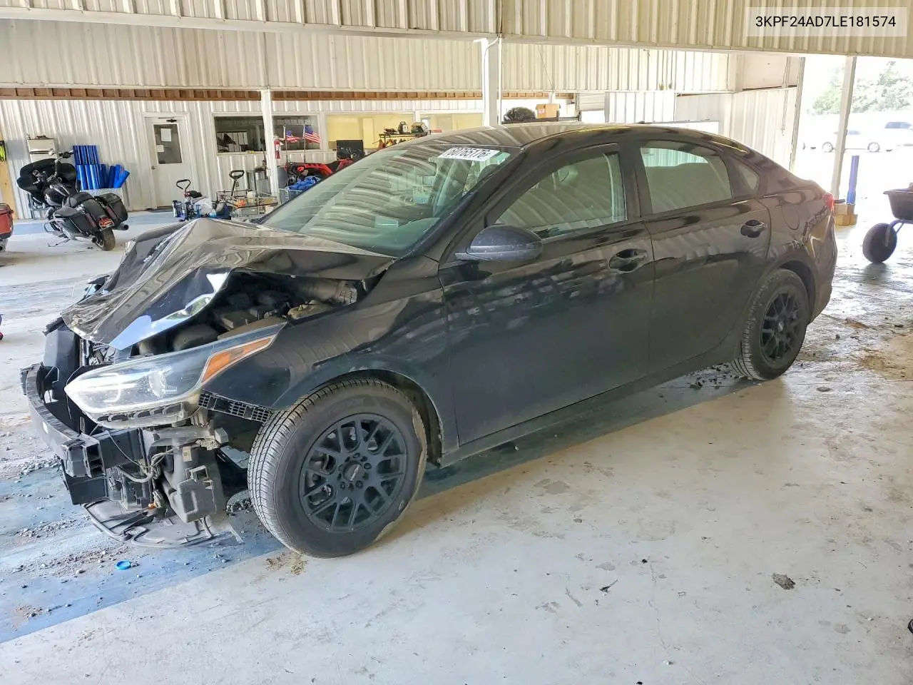 2020 Kia Forte Fe VIN: 3KPF24AD7LE181574 Lot: 60765176