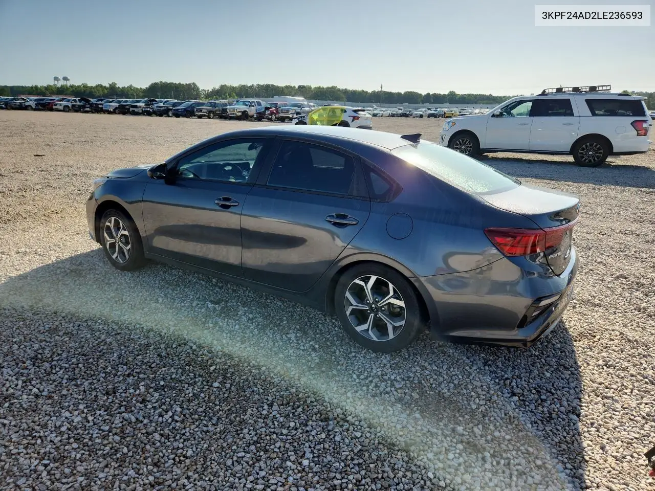 2020 Kia Forte Lxs VIN: 3KPF24AD2LE236593 Lot: 60849886