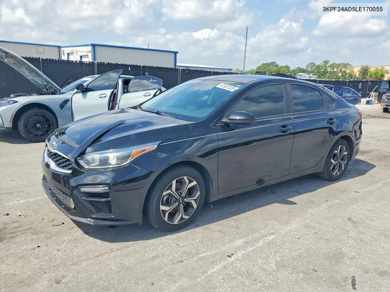 2020 Kia Forte Lxs VIN: 3KPF24AD5LE170055 Lot: 61007526