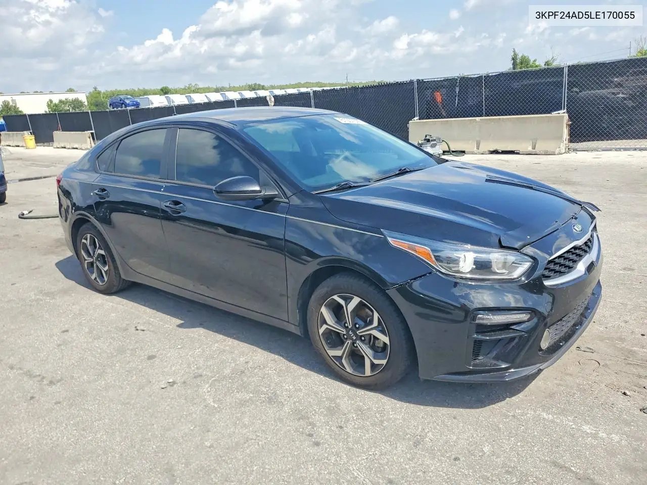 2020 Kia Forte Lxs VIN: 3KPF24AD5LE170055 Lot: 61007526