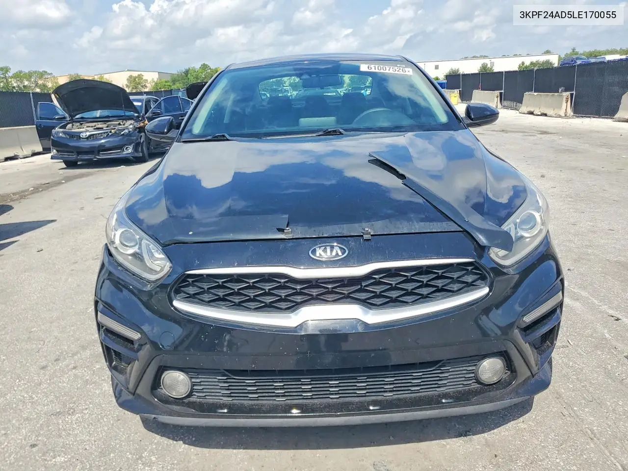 2020 Kia Forte Lxs VIN: 3KPF24AD5LE170055 Lot: 61007526