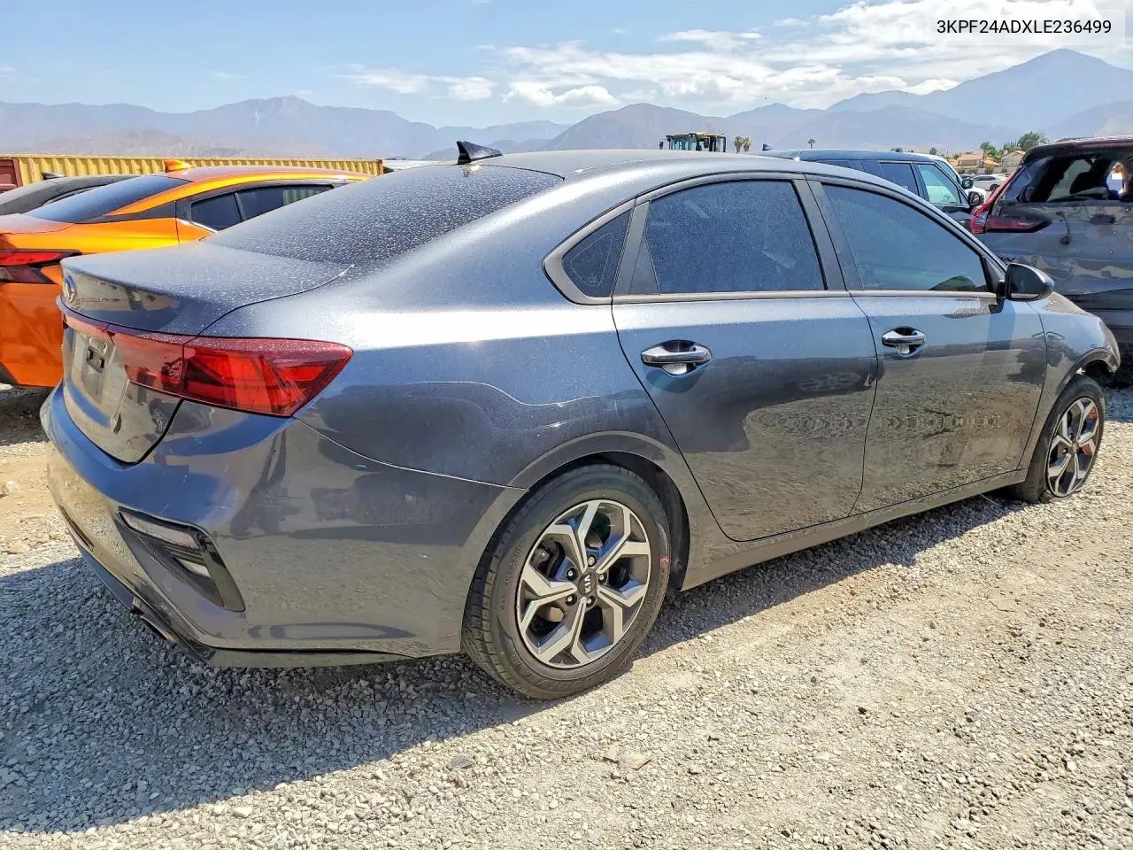 2020 Kia Forte Lxs VIN: 3KPF24ADXLE236499 Lot: 61584646