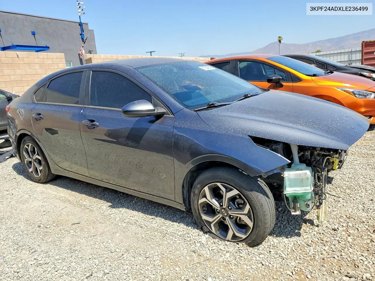2020 Kia Forte Lxs VIN: 3KPF24ADXLE236499 Lot: 61584646