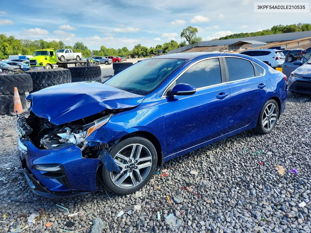 2020 Kia Forte Ex VIN: 3KPF54AD2LE210535 Lot: 61680716