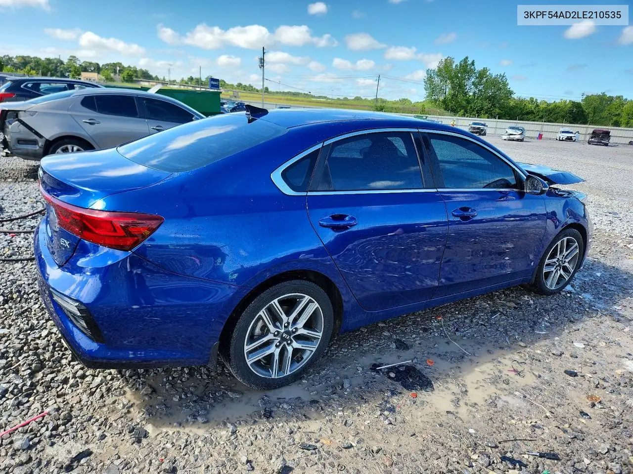 2020 Kia Forte Ex VIN: 3KPF54AD2LE210535 Lot: 61680716