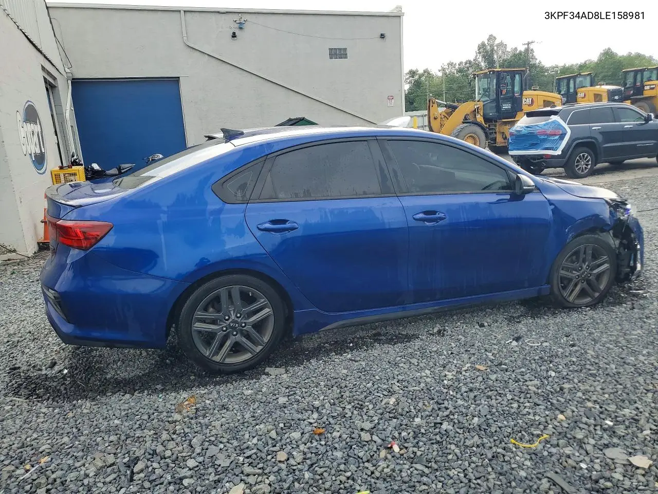 2020 Kia Forte Gt Line VIN: 3KPF34AD8LE158981 Lot: 62084666